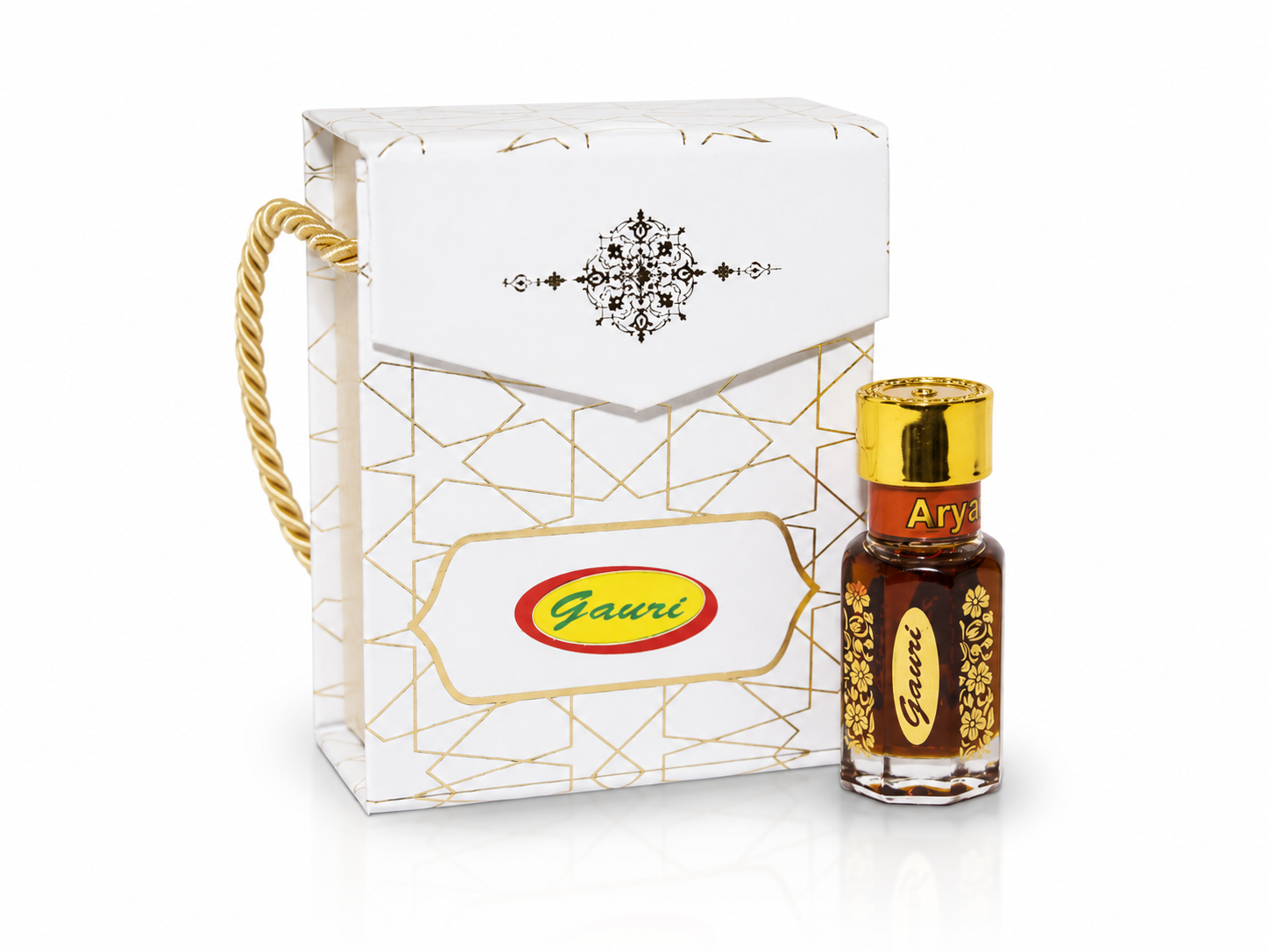 Gauri Oud Attar 6ml | Premium Alcohol-Free Oud Attar | Luxury Long-Lasting Fragrance | Gauri Blanc