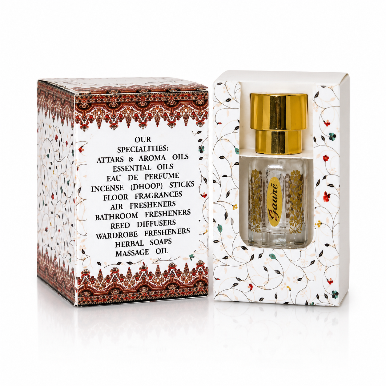 Gauri Shanaya Attar 6ml | Premium Alcohol-Free Luxury Attar | Long-Lasting Unisex Fragrance | Gauri Blanc